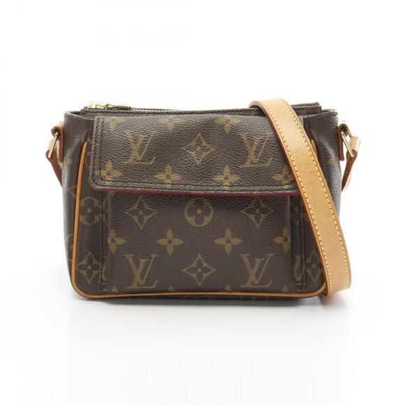 Louis Vuitton Handbags - Louis Vuitton Vivacite Shoulder Bag Canvas Leather Monogram Brown